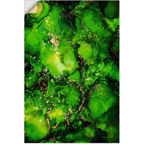 4062144755204 - Wandbild ARTLAND Grünes Wasser Bilder Gr B H 20 cm x 30 cm Wandaufkleber - Vinyl Muster Hochformat 1 St grün Kunstdrucke als Alubild Leinwandbild Wandaufkleber oder Poster in versch Größen