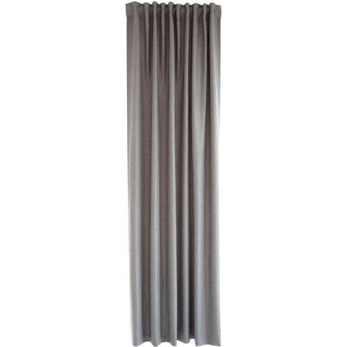 4043343598403 - Vorhang RE-Allen Gardinen Gr 245 cm verdeckte Schlaufen 140 cm grau (kieselgrau) Landhaus Gardinen
