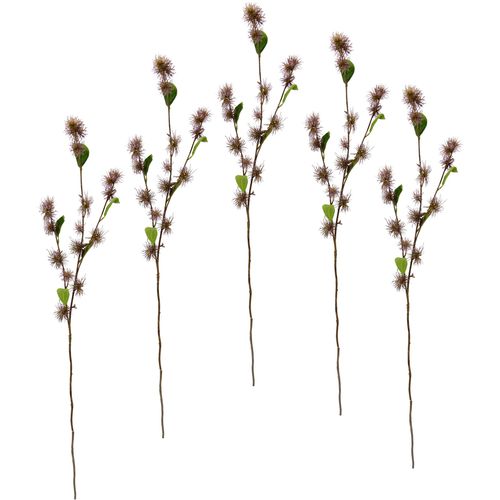 4019844782825 - Kunstblume IGEA aubernuss Kunstpflanzen Gr B H 20 cm x 100 cm 5 St rot (burgund) Kunst-Blumen 5er Set
