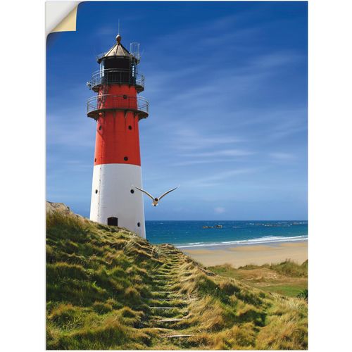 4062144315170 - Wandbild ARTLAND Leuchtturm am Deich Bilder Gr B H 90 cm x 120 cm Wandaufkleber - Vinyl Gebäude 1 St blau Bild Kunstdruck Poster Bilder als Leinwandbild Wandaufkleber oder in versch Größen 4062144315170 - Wandbild ARTLAND Leuchtturm am Deich Bilder Gr B H 90 cm x 120 cm Wandaufkleber - Vinyl Gebäude 1 St blau Bild Kunstdruck Poster Bilder als Leinwandbild Wandaufkleber oder in versch Größen