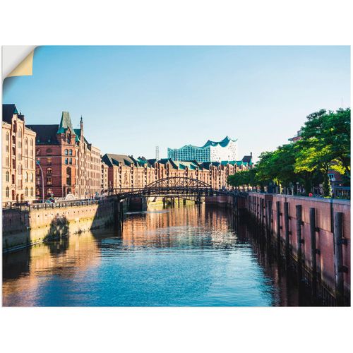4057738863298 - Wandbild ARTLAND Hamburg Speicherstadt Bilder Gr B H 60 cm x 45 cm Wandaufkleber - Vinyl Deutschland Querformat 1 St beige (naturfarben) Bild Poster Bilder als Alubild Leinwandbild Wandaufkleber oder in versch Größen 4057738863298 - Wandbild ARTLAND Hamburg Speicherstadt Bilder Gr B H 60 cm x 45 cm Wandaufkleber - Vinyl Deutschland Querformat 1 St beige (naturfarben) Bild Poster Bilder als Alubild Leinwandbild Wandaufkleber oder in versch Größen