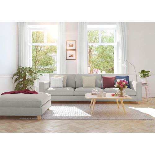 4004567533045 - Vorhang Ammersee Gr 1 weiß Gardinen 145cm Multifunktionsband 150cm Baumwolle Leinen Modal Einzelschal mit Multiband B150cm H145cm