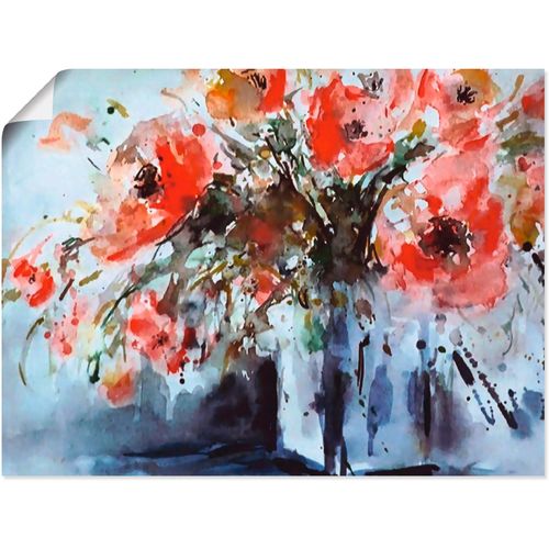 4057738625506 - Wandbild ARTLAND Mohn in Vase Bilder Gr B H 40 cm x 30 cm Poster Blumen 1 St rot Bild Kunstdruck Kunstdrucke Bilder als Alubild Leinwandbild Wandaufkleber oder Poster in versch Größen 4057738625506 - Wandbild ARTLAND Mohn in Vase Bilder Gr B H 40 cm x 30 cm Poster Blumen 1 St rot Bild Kunstdruck Kunstdrucke Bilder als Alubild Leinwandbild Wandaufkleber oder Poster in versch Größen