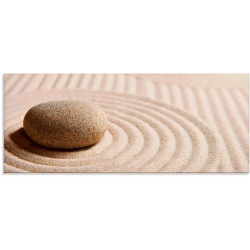 4059745107778 - Glasbild ARTLAND Mini Zen Garten - Sand Bilder Gr B H 125 cm x 50 cm Glasbild Zen 1 St beige (naturfarben) Glasbilder in verschiedenen Größen 4059745107778 - Glasbild ARTLAND Mini Zen Garten - Sand Bilder Gr B H 125 cm x 50 cm Glasbild Zen 1 St beige (naturfarben) Glasbilder in verschiedenen Größen