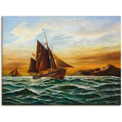 4059745586948 - Wandbild ARTLAND Segelschiff auf See - maritime Malerei Bilder Gr B H 40 cm x 30 cm Leinwandbild Boote & Schiffe Querformat 1 St bunt Bild Poster Bilder als Alubild Leinwandbild Wandaufkleber oder in versch Größen 4059745586948 - Wandbild ARTLAND Segelschiff auf See - maritime Malerei Bilder Gr B H 40 cm x 30 cm Leinwandbild Boote & Schiffe Querformat 1 St bunt Bild Poster Bilder als Alubild Leinwandbild Wandaufkleber oder in versch Größen