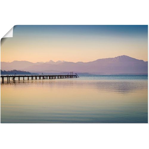 4062144665879 - Wandbild ARTLAND Morgen am Chiemsee Bilder Gr B H 30 cm x 20 cm Poster Seebilder Querformat 1 St gelb Kunstdrucke als Alubild Leinwandbild Wandaufkleber oder Poster in versch Größen 4062144665879 - Wandbild ARTLAND Morgen am Chiemsee Bilder Gr B H 30 cm x 20 cm Poster Seebilder Querformat 1 St gelb Kunstdrucke als Alubild Leinwandbild Wandaufkleber oder Poster in versch Größen