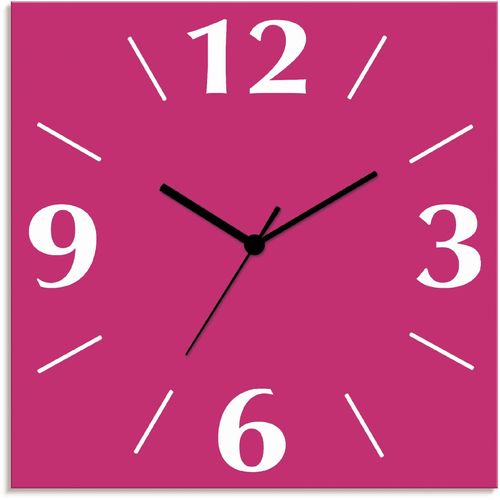 4059745807920 - Wanduhr ARTLAND Uni Trendfarben Wanduhren Gr B H T 30 cm x 30 cm x 03 cm Funkuhr 4 Ziffern pink Wanduhren wahlweise mit Quarz- oder Funhuhrwerk lautlos ohne Tickgeräusche 4059745807920 - Wanduhr ARTLAND Uni Trendfarben Wanduhren Gr B H T 30 cm x 30 cm x 03 cm Funkuhr 4 Ziffern pink Wanduhren wahlweise mit Quarz- oder Funhuhrwerk lautlos ohne Tickgeräusche