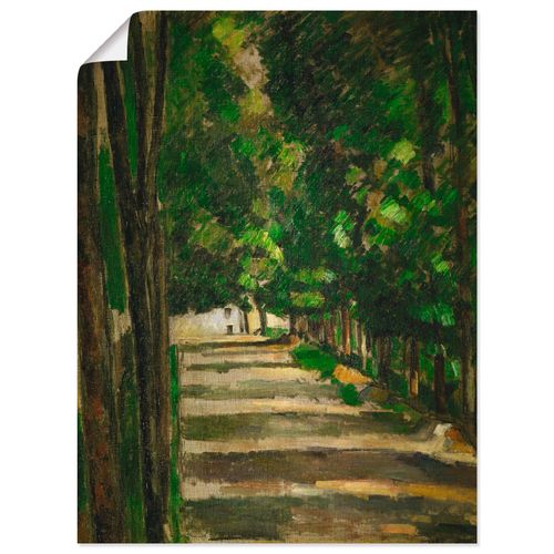 4055327967532 - Wandbild ARTLAND Allee Bilder Gr B H 45 cm x 60 cm Poster Wiesen & Bäume Hochformat 1 St grün Bild Leinwandbild Kunstdrucke Bilder als Leinwandbild Wandaufkleber oder Poster in versch Größen
