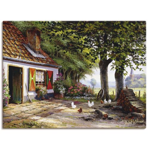 4057738437697 - Wandbild ARTLAND Hühner auf dem Hof Bilder Gr B H 60 cm x 45 cm Leinwandbild Garten Querformat 1 St grün Bild Poster Bilder als Leinwandbild Wandaufkleber oder in versch Größen 4057738437697 - Wandbild ARTLAND Hühner auf dem Hof Bilder Gr B H 60 cm x 45 cm Leinwandbild Garten Querformat 1 St grün Bild Poster Bilder als Leinwandbild Wandaufkleber oder in versch Größen