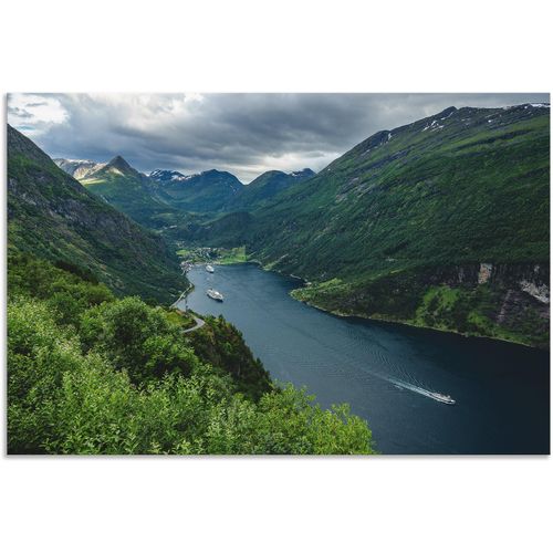 4059745765824 - Wandbild ARTLAND Blick auf den Geirangerfjord Norwegen Bilder Gr B H 60 cm x 40 cm Alu-Dibond-Druck Küste 1 St grün Kunstdrucke Bilder als Alubild Leinwandbild Wandaufkleber oder Poster in versch Größen 4059745765824 - Wandbild ARTLAND Blick auf den Geirangerfjord Norwegen Bilder Gr B H 60 cm x 40 cm Alu-Dibond-Druck Küste 1 St grün Kunstdrucke Bilder als Alubild Leinwandbild Wandaufkleber oder Poster in versch Größen