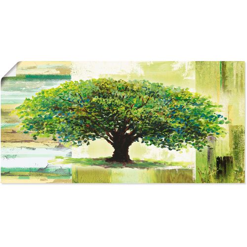 4057738022671 - Wandbild ARTLAND Frühlingsbaum auf abstraktem Hintergrund Bilder Gr B H 100 cm x 50 cm Poster Bäume 1 St grün Bild Metallbild Metallbilder Bilder als Alubild Leinwandbild Wandaufkleber oder Poster in versch Größen 4057738022671 - Wandbild ARTLAND Frühlingsbaum auf abstraktem Hintergrund Bilder Gr B H 100 cm x 50 cm Poster Bäume 1 St grün Bild Metallbild Metallbilder Bilder als Alubild Leinwandbild Wandaufkleber oder Poster in versch Größen