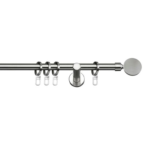 4042627708408 - indeko Gardinenstange »Rondo« 1 läufig-läufig Fixmass Komplett-Set inkl Ringen und Montagematerial 4042627708408 - indeko Gardinenstange »Rondo« 1 läufig-läufig Fixmass Komplett-Set inkl Ringen und Montagematerial