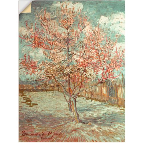4059745014847 - Wandbild ARTLAND Blühender Pfirsichbaum 1888 Bilder Gr B H 60 cm x 80 cm Wandaufkleber - Vinyl Wiesen & Bäume Hochformat 1 St grün Bild Metallbild Metallbilder Bilder als Alubild Leinwandbild Wandaufkleber oder Poster in versch Größen 4059745014847 - Wandbild ARTLAND Blühender Pfirsichbaum 1888 Bilder Gr B H 60 cm x 80 cm Wandaufkleber - Vinyl Wiesen & Bäume Hochformat 1 St grün Bild Metallbild Metallbilder Bilder als Alubild Leinwandbild Wandaufkleber oder Poster in versch Größen