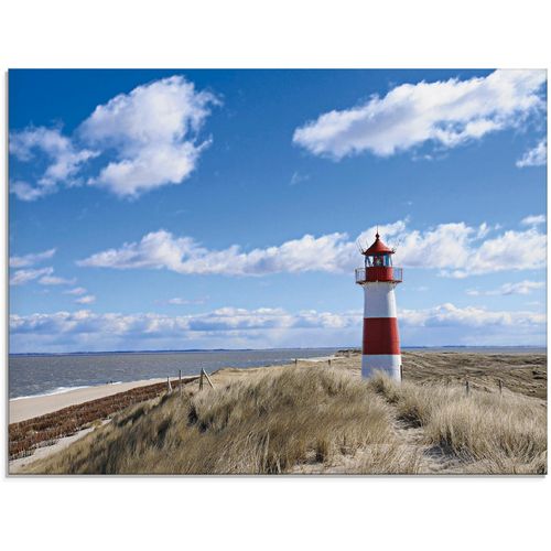4055327032469 - Glasbild ARTLAND Leuchtturm Sylt Bilder Gr B H 80 cm x 60 cm Glasbild Gebäude 1 St blau Glasbilder in verschiedenen Größen 4055327032469 - Glasbild ARTLAND Leuchtturm Sylt Bilder Gr B H 80 cm x 60 cm Glasbild Gebäude 1 St blau Glasbilder in verschiedenen Größen