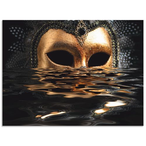 4059745835664 - Wandbild ARTLAND Venezianische Maske mit Blattgold Bilder Gr B H 60 cm x 45 cm Alu-Dibond-Druck Karneval Querformat 1 St goldfarben Bild Poster Bilder als Alubild Leinwandbild Wandaufkleber oder in versch Größen 4059745835664 - Wandbild ARTLAND Venezianische Maske mit Blattgold Bilder Gr B H 60 cm x 45 cm Alu-Dibond-Druck Karneval Querformat 1 St goldfarben Bild Poster Bilder als Alubild Leinwandbild Wandaufkleber oder in versch Größen
