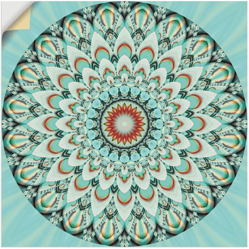 4059745800792 - Wandbild ARTLAND Mandala Integrität Bilder Gr B H 40 cm x 40 cm Wandaufkleber - Vinyl Muster quadratisch 1 St grün Bild Leinwandbild Kunstdrucke Bilder als Alubild Leinwandbild Wandaufkleber oder Poster in versch Größen 4059745800792 - Wandbild ARTLAND Mandala Integrität Bilder Gr B H 40 cm x 40 cm Wandaufkleber - Vinyl Muster quadratisch 1 St grün Bild Leinwandbild Kunstdrucke Bilder als Alubild Leinwandbild Wandaufkleber oder Poster in versch Größen
