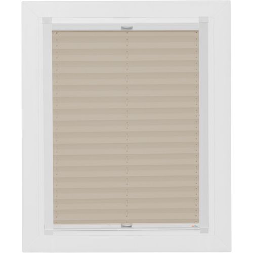 4001442774630 - Dachfensterplissee Young Style Energy Saving Plissees Gr 13610 cm zweiseitig verschiebbar 7760 cm beige (sand weiß) Dachfensterplissees mit Energiespareffekt Führungsschienen 4001442774630 - Dachfensterplissee Young Style Energy Saving Plissees Gr 13610 cm zweiseitig verschiebbar 7760 cm beige (sand weiß) Dachfensterplissees mit Energiespareffekt Führungsschienen