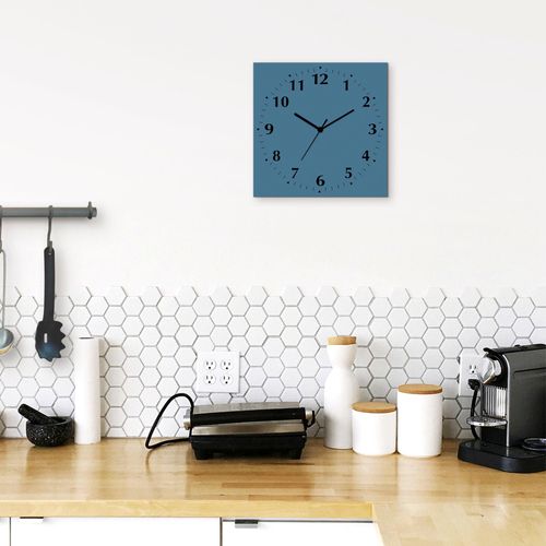 4059745807876 - Wanduhr ARTLAND Uni Trendfarben Wanduhren Gr B H T 30 cm x 30 cm x 03 cm Funkuhr 12 Ziffern blau (niagara blau) Wanduhren wahlweise mit Quarz- oder Funhuhrwerk lautlos ohne Tickgeräusche 4059745807876 - Wanduhr ARTLAND Uni Trendfarben Wanduhren Gr B H T 30 cm x 30 cm x 03 cm Funkuhr 12 Ziffern blau (niagara blau) Wanduhren wahlweise mit Quarz- oder Funhuhrwerk lautlos ohne Tickgeräusche