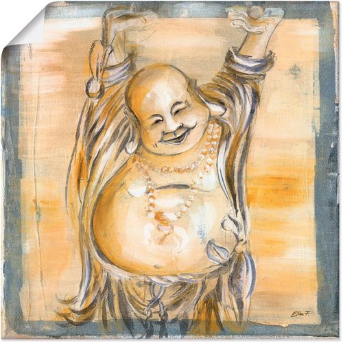 4055327282505 - Wandbild ARTLAND Fröhlicher Buddha II Bilder Gr B H 30 cm x 30 cm Poster Religion 1 St beige (naturfarben) Bild Poster Bilder als Alubild Leinwandbild Wandaufkleber oder in versch Größen 4055327282505 - Wandbild ARTLAND Fröhlicher Buddha II Bilder Gr B H 30 cm x 30 cm Poster Religion 1 St beige (naturfarben) Bild Poster Bilder als Alubild Leinwandbild Wandaufkleber oder in versch Größen