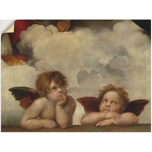 4062144525043 - Wandbild ARTLAND Detail aus Die Sixtinische Madonna Bilder Gr B H 120 cm x 90 cm Wandaufkleber - Vinyl Religion 1 St beige (naturfarben) Bild Leinwandbild Kunstdrucke Bilder als Leinwandbild Wandaufkleber oder Poster in versch Größen 4062144525043 - Wandbild ARTLAND Detail aus Die Sixtinische Madonna Bilder Gr B H 120 cm x 90 cm Wandaufkleber - Vinyl Religion 1 St beige (naturfarben) Bild Leinwandbild Kunstdrucke Bilder als Leinwandbild Wandaufkleber oder Poster in versch Größen