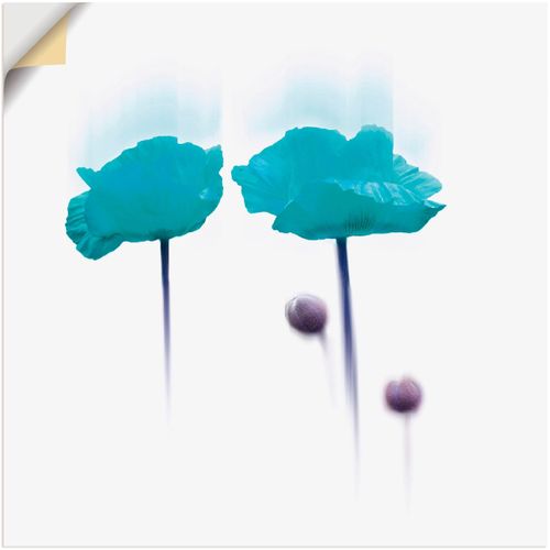 4062144311776 - Wandbild ARTLAND Blüte abstrakt Bilder Gr B H 30 cm x 30 cm Wandaufkleber - Vinyl Blumen 1 St blau Bild Kunstdruck Kunstdrucke Bilder als Leinwandbild Wandaufkleber oder Poster in versch Größen 4062144311776 - Wandbild ARTLAND Blüte abstrakt Bilder Gr B H 30 cm x 30 cm Wandaufkleber - Vinyl Blumen 1 St blau Bild Kunstdruck Kunstdrucke Bilder als Leinwandbild Wandaufkleber oder Poster in versch Größen