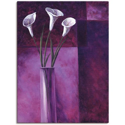4055327148368 - Wandbild ARTLAND Callas Lila Bilder Gr B H 60 cm x 80 cm Leinwandbild Blumen 1 St lila Bild Metallbild Metallbilder Bilder als Alubild Leinwandbild Wandaufkleber oder Poster in versch Größen 4055327148368 - Wandbild ARTLAND Callas Lila Bilder Gr B H 60 cm x 80 cm Leinwandbild Blumen 1 St lila Bild Metallbild Metallbilder Bilder als Alubild Leinwandbild Wandaufkleber oder Poster in versch Größen