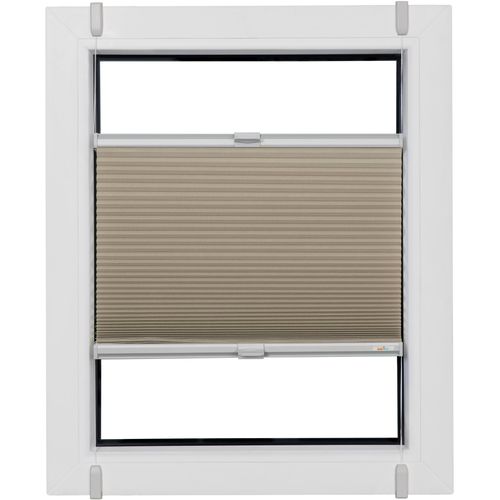4001442935932 - Wabenplissee One Size Style Honeycomb TL Plissees Gr 130 cm zweiseitig verschiebbar 100 cm beige (sand grau grau) Plissees ohne Bohren Zubehörfarbe zum Klemmen 4001442935932 - Wabenplissee One Size Style Honeycomb TL Plissees Gr 130 cm zweiseitig verschiebbar 100 cm beige (sand grau grau) Plissees ohne Bohren Zubehörfarbe zum Klemmen