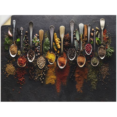 4062144602836 - Wandbild ARTLAND Kräuter Gewürze Schiefer Bilder Gr B H 120 cm x 90 cm Wandaufkleber - Vinyl Lebensmittel Querformat 1 St bunt Kunstdrucke als Alubild Leinwandbild Wandaufkleber oder Poster in versch Größen 4062144602836 - Wandbild ARTLAND Kräuter Gewürze Schiefer Bilder Gr B H 120 cm x 90 cm Wandaufkleber - Vinyl Lebensmittel Querformat 1 St bunt Kunstdrucke als Alubild Leinwandbild Wandaufkleber oder Poster in versch Größen