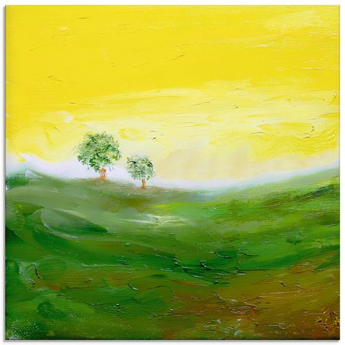 4055327773362 - Glasbild ARTLAND Sonniger Tag Bilder Gr B H 30 cm x 30 cm Glasbild Wiesen & Bäume quadratisch 1 St gelb Bild Glasbild Glasbilder Bilder in verschiedenen Größen 4055327773362 - Glasbild ARTLAND Sonniger Tag Bilder Gr B H 30 cm x 30 cm Glasbild Wiesen & Bäume quadratisch 1 St gelb Bild Glasbild Glasbilder Bilder in verschiedenen Größen