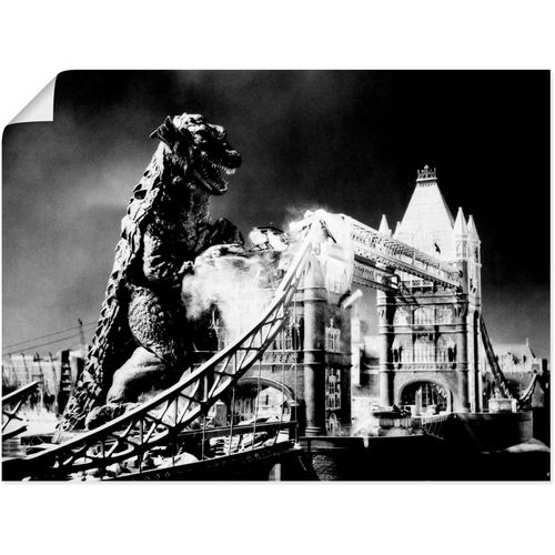 4058661355270 - Wandbild ARTLAND Godzilla II Bilder Gr B H 40 cm x 30 cm Poster Stars Querformat 1 St schwarz Bild Poster Bilder als Alubild Leinwandbild Wandaufkleber oder in versch Größen 4058661355270 - Wandbild ARTLAND Godzilla II Bilder Gr B H 40 cm x 30 cm Poster Stars Querformat 1 St schwarz Bild Poster Bilder als Alubild Leinwandbild Wandaufkleber oder in versch Größen