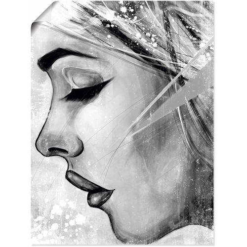 4062144730461 - Wandbild ARTLAND By my side Bilder Gr B H 30 cm x 40 cm Poster Portrait Hochformat 1 St grau Kunstdrucke als Alubild Leinwandbild Wandaufkleber oder Poster in versch Größen