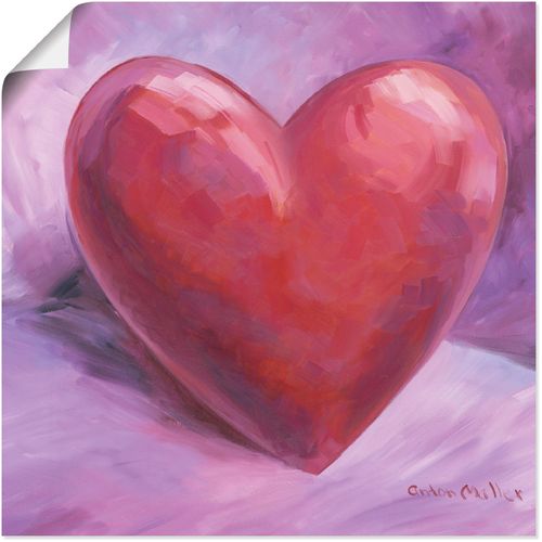 4055327272377 - Wandbild ARTLAND Lila Herz Bilder Gr B H 50 cm x 50 cm Poster Herzen 1 St lila Bild Poster Bilder als Alubild Leinwandbild Wandaufkleber oder in versch Größen 4055327272377 - Wandbild ARTLAND Lila Herz Bilder Gr B H 50 cm x 50 cm Poster Herzen 1 St lila Bild Poster Bilder als Alubild Leinwandbild Wandaufkleber oder in versch Größen