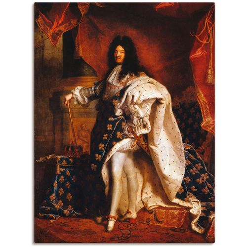 4059745157322 - Wandbild ARTLAND Ludwig XIV von Frankreich 1701 Bilder Gr B H 45 cm x 60 cm Leinwandbild Menschen Hochformat 1 St rot Bild Poster Bilder als Alubild Leinwandbild Wandaufkleber oder in versch Größen 4059745157322 - Wandbild ARTLAND Ludwig XIV von Frankreich 1701 Bilder Gr B H 45 cm x 60 cm Leinwandbild Menschen Hochformat 1 St rot Bild Poster Bilder als Alubild Leinwandbild Wandaufkleber oder in versch Größen