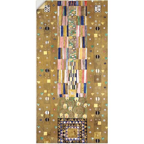 4058661237811 - Wandbild ARTLAND Werkvorlage zum Stocletfries Schmalwand Bilder Gr B H 30 cm x 60 cm Wandaufkleber - Vinyl Muster 1 St goldfarben Bild Poster Bilder als Alubild Leinwandbild Wandaufkleber oder in versch Größen 4058661237811 - Wandbild ARTLAND Werkvorlage zum Stocletfries Schmalwand Bilder Gr B H 30 cm x 60 cm Wandaufkleber - Vinyl Muster 1 St goldfarben Bild Poster Bilder als Alubild Leinwandbild Wandaufkleber oder in versch Größen