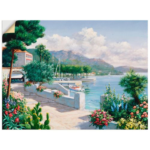 4062144396667 - Wandbild ARTLAND Costa del Pietro II Bilder Gr B H 40 cm x 30 cm Wandaufkleber - Vinyl Gewässer Querformat 1 St grün Bild Poster Bilder als Leinwandbild Wandaufkleber oder in versch Größen 4062144396667 - Wandbild ARTLAND Costa del Pietro II Bilder Gr B H 40 cm x 30 cm Wandaufkleber - Vinyl Gewässer Querformat 1 St grün Bild Poster Bilder als Leinwandbild Wandaufkleber oder in versch Größen