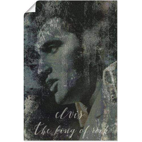 4058661427267 - Wandbild ARTLAND Elvis the King Bilder Gr B H 60 cm x 90 cm Poster Musiker 1 St grün Bild Kunstdruck Kunstdrucke Bilder als Alubild Leinwandbild Wandaufkleber oder Poster in versch Größen 4058661427267 - Wandbild ARTLAND Elvis the King Bilder Gr B H 60 cm x 90 cm Poster Musiker 1 St grün Bild Kunstdruck Kunstdrucke Bilder als Alubild Leinwandbild Wandaufkleber oder Poster in versch Größen