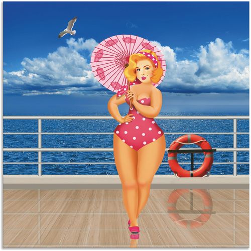 4062144607442 - Wandbild ARTLAND Pin-Up Girl Bilder Gr B H 30 cm x 30 cm Alu-Dibond-Druck Bilder von Frauen quadratisch 1 St blau Kunstdrucke als Alubild Leinwandbild Wandaufkleber oder Poster in versch Größen 4062144607442 - Wandbild ARTLAND Pin-Up Girl Bilder Gr B H 30 cm x 30 cm Alu-Dibond-Druck Bilder von Frauen quadratisch 1 St blau Kunstdrucke als Alubild Leinwandbild Wandaufkleber oder Poster in versch Größen