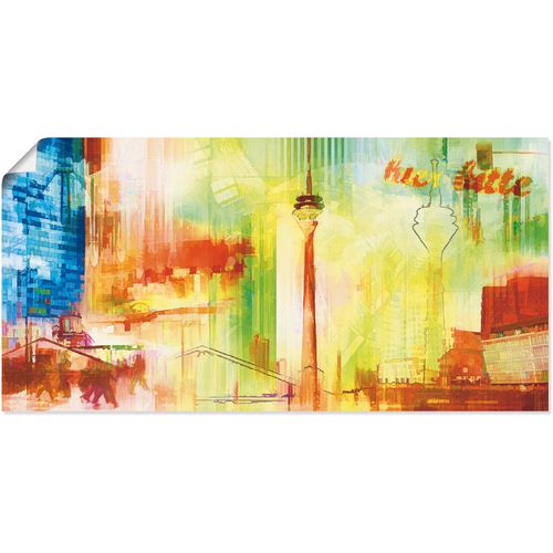 4055327575522 - Wandbild ARTLAND Düsseldorf Skyline Collage II Bilder Gr B H 100 cm x 50 cm Poster Architektonische Elemente 1 St gelb Bild Kunstdruck Kunstdrucke Bilder als Leinwandbild Wandaufkleber oder Poster in versch Größen 4055327575522 - Wandbild ARTLAND Düsseldorf Skyline Collage II Bilder Gr B H 100 cm x 50 cm Poster Architektonische Elemente 1 St gelb Bild Kunstdruck Kunstdrucke Bilder als Leinwandbild Wandaufkleber oder Poster in versch Größen