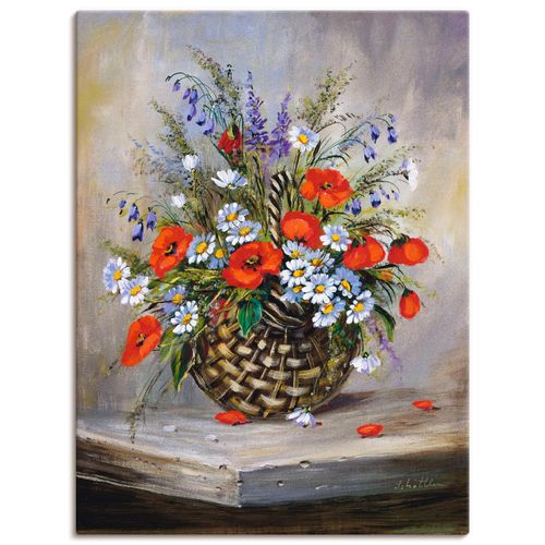 4055327479769 - Wandbild ARTLAND Blumiger Korb Bilder Gr B H 45 cm x 60 cm Leinwandbild Blumen Hochformat 1 St grau Bild Leinwandbild Kunstdrucke Bilder als Leinwandbild Wandaufkleber oder Poster in versch Größen 4055327479769 - Wandbild ARTLAND Blumiger Korb Bilder Gr B H 45 cm x 60 cm Leinwandbild Blumen Hochformat 1 St grau Bild Leinwandbild Kunstdrucke Bilder als Leinwandbild Wandaufkleber oder Poster in versch Größen