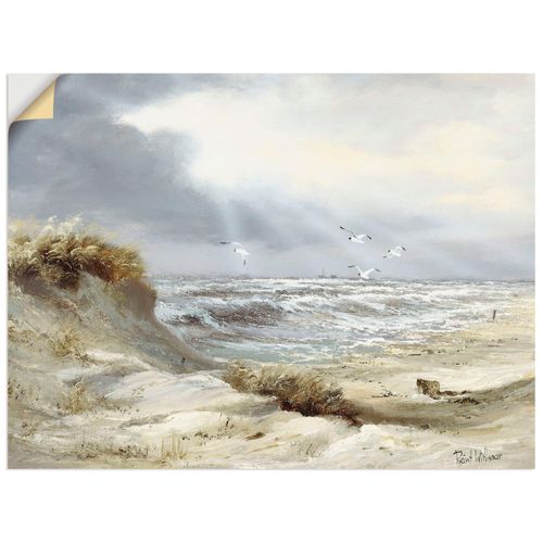 4062144399743 - Wandbild ARTLAND Dünen an der stürmischen See Bilder Gr B H 40 cm x 30 cm Wandaufkleber - Vinyl Küste Querformat 1 St grün Bild Poster Bilder als Leinwandbild Wandaufkleber oder in versch Größen 4062144399743 - Wandbild ARTLAND Dünen an der stürmischen See Bilder Gr B H 40 cm x 30 cm Wandaufkleber - Vinyl Küste Querformat 1 St grün Bild Poster Bilder als Leinwandbild Wandaufkleber oder in versch Größen