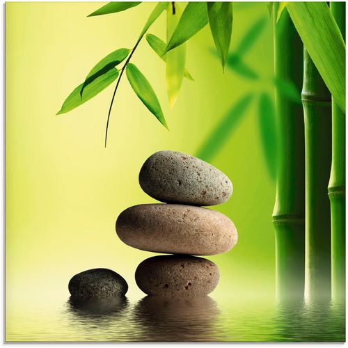 4058661633668 - Glasbild ARTLAND Spa Stillleben Bilder Gr B H 30 cm x 30 cm Zen 1 St grün Glasbilder Bilder in verschiedenen Größen 4058661633668 - Glasbild ARTLAND Spa Stillleben Bilder Gr B H 30 cm x 30 cm Zen 1 St grün Glasbilder Bilder in verschiedenen Größen
