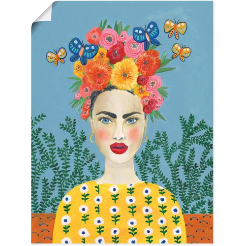 4062144826348 - Wandbild ARTLAND Frida-Kopfschmuck I Bilder Gr B H 45 cm x 60 cm Poster Bilder von Frauen Hochformat 1 St bunt Kunstdrucke als Alubild Leinwandbild Wandaufkleber oder Poster in versch Größen 4062144826348 - Wandbild ARTLAND Frida-Kopfschmuck I Bilder Gr B H 45 cm x 60 cm Poster Bilder von Frauen Hochformat 1 St bunt Kunstdrucke als Alubild Leinwandbild Wandaufkleber oder Poster in versch Größen