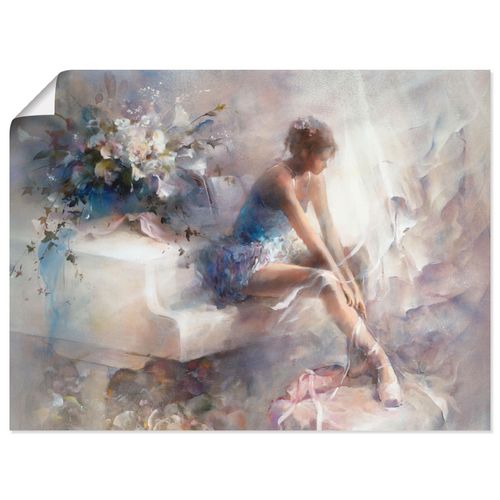 4057738446767 - Wandbild ARTLAND Melodien Bilder Gr B H 40 cm x 30 cm Poster Sport Querformat 1 St beige (naturfarben) Bild Poster Bilder als Leinwandbild Wandaufkleber oder in versch Größen