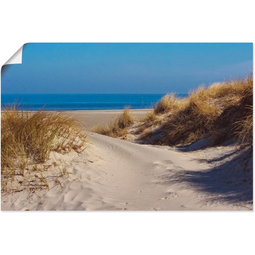 4059745061766 - Wandbild ARTLAND Am Meer - Insel Amrum Bilder Gr B H 60 cm x 40 cm Poster Strand 1 St braun Kunstdrucke Bilder als Alubild Leinwandbild Wandaufkleber oder Poster in versch Größen