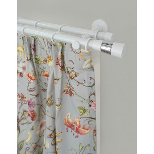 9002777364904 - Gardinenstange GARESA WHITE Gardinenstangen Gr L 240 cm Ø 20 mm 1 St 2 läufig weiß Gardinenstangen nach Maß Vorhanggarnitur verlängerbar Wandmontage Endknopf 2-farbig 9002777364904 - Gardinenstange GARESA WHITE Gardinenstangen Gr L 240 cm Ø 20 mm 1 St 2 läufig weiß Gardinenstangen nach Maß Vorhanggarnitur verlängerbar Wandmontage Endknopf 2-farbig