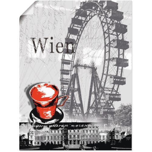 4055327289399 - Wandbild ARTLAND Wien - Melange Kaffee Bilder Gr B H 30 cm x 40 cm Poster Gebäude 1 St schwarz Bild Poster Bilder als Alubild Leinwandbild Wandaufkleber oder in versch Größen 4055327289399 - Wandbild ARTLAND Wien - Melange Kaffee Bilder Gr B H 30 cm x 40 cm Poster Gebäude 1 St schwarz Bild Poster Bilder als Alubild Leinwandbild Wandaufkleber oder in versch Größen