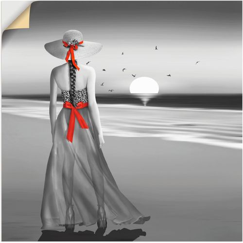 4062144217757 - Wandbild ARTLAND Ein Blick zurück aufs Meer Bilder Gr B H 50 cm x 50 cm Wandaufkleber - Vinyl Frau 1 St schwarz Bild Kunstdruck Metallbild Metallbilder Bilder als Alubild Leinwandbild Wandaufkleber oder Poster in versch Größen 4062144217757 - Wandbild ARTLAND Ein Blick zurück aufs Meer Bilder Gr B H 50 cm x 50 cm Wandaufkleber - Vinyl Frau 1 St schwarz Bild Kunstdruck Metallbild Metallbilder Bilder als Alubild Leinwandbild Wandaufkleber oder Poster in versch Größen