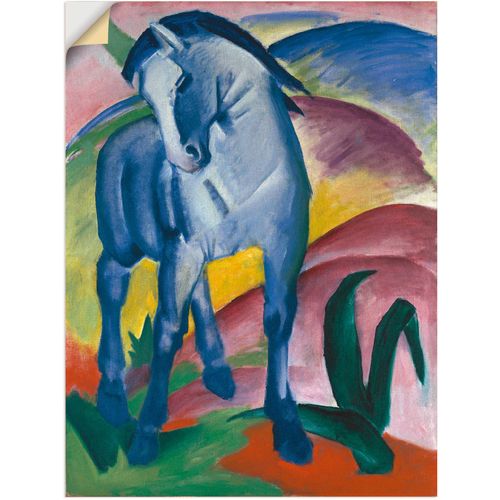 4058661196538 - Wandbild ARTLAND Blaues Pferd I 1911 Bilder Gr B H 45 cm x 60 cm Wandaufkleber - Vinyl Haustiere 1 St bunt Bild Poster Bilder als Alubild Leinwandbild Wandaufkleber oder in versch Größen 4058661196538 - Wandbild ARTLAND Blaues Pferd I 1911 Bilder Gr B H 45 cm x 60 cm Wandaufkleber - Vinyl Haustiere 1 St bunt Bild Poster Bilder als Alubild Leinwandbild Wandaufkleber oder in versch Größen