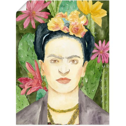 4062144824764 - Wandbild ARTLAND Frida Kahlo I Bilder Gr B H 30 cm x 40 cm Poster Bilder von Frauen Hochformat 1 St bunt Kunstdrucke als Alubild Leinwandbild Wandaufkleber oder Poster in versch Größen 4062144824764 - Wandbild ARTLAND Frida Kahlo I Bilder Gr B H 30 cm x 40 cm Poster Bilder von Frauen Hochformat 1 St bunt Kunstdrucke als Alubild Leinwandbild Wandaufkleber oder Poster in versch Größen