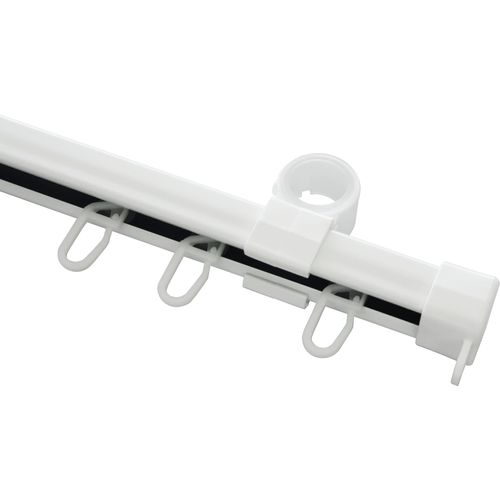4003018027966 - U-Schiene Gardinenstangen Gr L 110 cm 1 läufig weiß Gardinenschienen Sichtschutzbefestigungen 1-läufig 4003018027966 - U-Schiene Gardinenstangen Gr L 110 cm 1 läufig weiß Gardinenschienen Sichtschutzbefestigungen 1-läufig